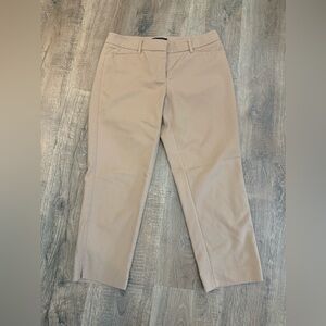 White House Black Market Perfect Form Straight Crop pant